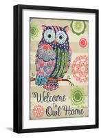 Groovy Owls II-Paul Brent-Framed Art Print