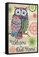 Groovy Owls II-Paul Brent-Framed Stretched Canvas