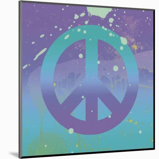 Groovy Peace-Erin Clark-Mounted Art Print