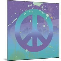 Groovy Peace-Erin Clark-Mounted Art Print