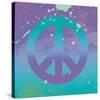 Groovy Peace-Erin Clark-Stretched Canvas