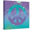Groovy Peace-Erin Clark-Stretched Canvas
