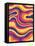 Groovy Swirl-Kimberly Allen-Framed Stretched Canvas