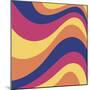 Groovy Waves-Andrea Buenfil-Mounted Art Print
