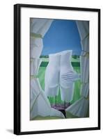 Groping Statues-Lincoln Seligman-Framed Giclee Print