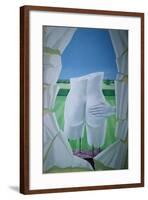 Groping Statues-Lincoln Seligman-Framed Giclee Print