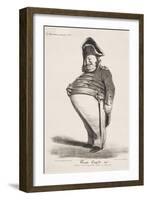 Gros Cupide, Va!-Honore Daumier-Framed Giclee Print