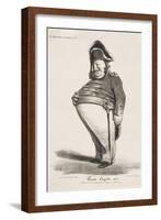 Gros Cupide, Va!-Honore Daumier-Framed Giclee Print