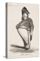 Gros Cupide, Va!-Honore Daumier-Stretched Canvas