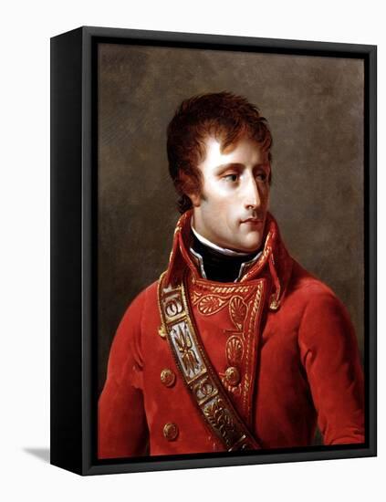 Gros, First Consul Bonaparte-Antoine-Jean Gros-Framed Stretched Canvas