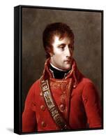 Gros, First Consul Bonaparte-Antoine-Jean Gros-Framed Stretched Canvas