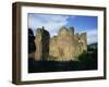 Grosmont, Ruined 13th Century Castle, Grosmont, Monmouthshire, Wales, United Kingdom-Jean Brooks-Framed Photographic Print