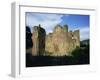 Grosmont, Ruined 13th Century Castle, Grosmont, Monmouthshire, Wales, United Kingdom-Jean Brooks-Framed Photographic Print