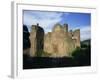 Grosmont, Ruined 13th Century Castle, Grosmont, Monmouthshire, Wales, United Kingdom-Jean Brooks-Framed Photographic Print