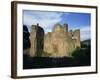 Grosmont, Ruined 13th Century Castle, Grosmont, Monmouthshire, Wales, United Kingdom-Jean Brooks-Framed Photographic Print