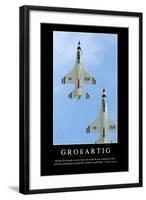 Großartig: Motivationsposter Mit Inspirierendem Zitat-null-Framed Photographic Print