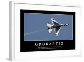 Großartig: Motivationsposter Mit Inspirierendem Zitat-null-Framed Photographic Print