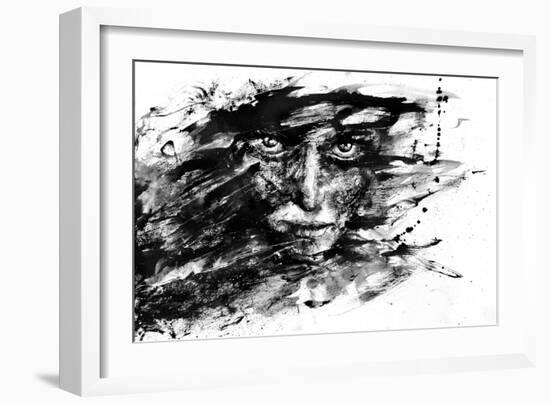 Grosse Fuge-Agnes Cecile-Framed Art Print