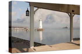 Grosse Ile Lighthouse #1, Detroit, Michigan ‘09-Monte Nagler-Stretched Canvas