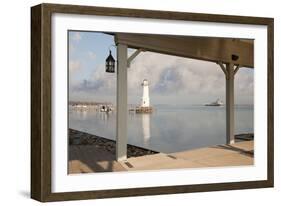 Grosse Ile Lighthouse #1, Detroit, Michigan ‘09-Monte Nagler-Framed Photographic Print