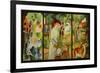 Grosser Zoologischer Garten Canvas.-August Macke-Framed Giclee Print