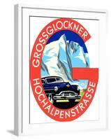 Grossglockner Hochalpenstrasse-null-Framed Art Print