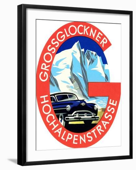 Grossglockner Hochalpenstrasse-null-Framed Art Print