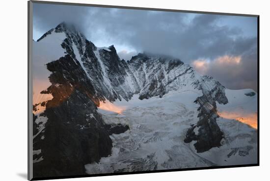 Grossglockner Mountain at Dawn, Hohe Tauern National Park, Austria, July 2008-Lesniewski-Mounted Photographic Print