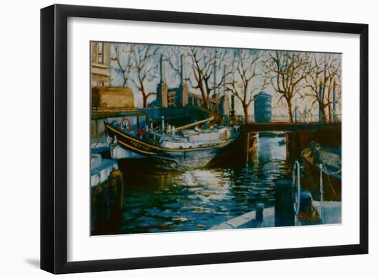 Grosvenor Dock, 2001-Lee Campbell-Framed Giclee Print
