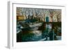 Grosvenor Dock, 2001-Lee Campbell-Framed Giclee Print