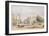 Grosvenor Gate and the New Lodge, 1851-Thomas Hosmer Shepherd-Framed Giclee Print