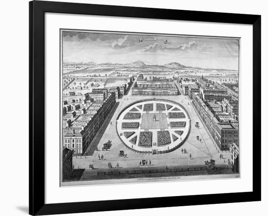 Grosvenor Square, Westminster, London, 1754-null-Framed Giclee Print