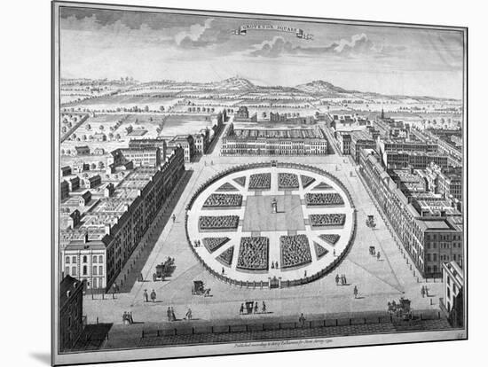 Grosvenor Square, Westminster, London, 1754-null-Mounted Giclee Print