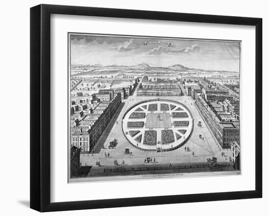 Grosvenor Square, Westminster, London, 1754-null-Framed Giclee Print