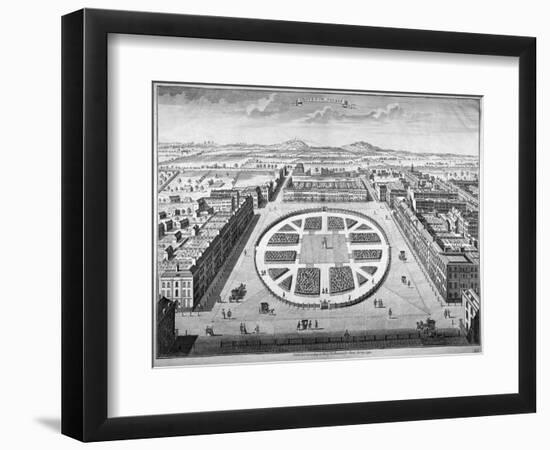 Grosvenor Square, Westminster, London, 1754-null-Framed Premium Giclee Print