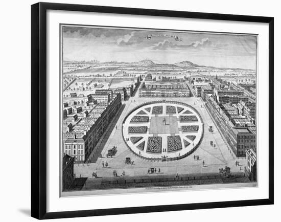 Grosvenor Square, Westminster, London, 1754-null-Framed Giclee Print