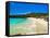 Grote Knip Beach, Curacao, Netherlands Antilles, West Indies, Caribbean, Central America-Michael DeFreitas-Framed Stretched Canvas