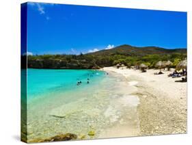 Grote Knip Beach, Curacao, Netherlands Antilles, West Indies, Caribbean, Central America-Michael DeFreitas-Stretched Canvas