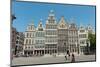 Grote Markt Guildhalls, Antwerp, Belgium, Europe-Carlo Morucchio-Mounted Photographic Print