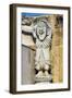 Grotesque Figures at Entrance to Park of Villa Palagonia, Bagheria, Sicily, Italy-null-Framed Giclee Print
