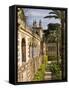 Grotesque Gallery in Reales Alcazares Gardens (Alcazar Palace Gardens), Seville, Spain-Guy Thouvenin-Framed Stretched Canvas