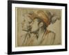 Grotesquerie of Two Fashionably Dressed Men Singing-Camillo Procaccini-Framed Giclee Print