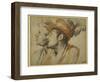 Grotesquerie of Two Fashionably Dressed Men Singing-Camillo Procaccini-Framed Giclee Print