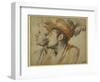 Grotesquerie of Two Fashionably Dressed Men Singing-Camillo Procaccini-Framed Giclee Print