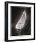 Grotto in an Iceberg, 1911 (B/W Photo)-Herbert Ponting-Framed Giclee Print