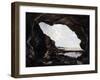 Grotto of Ris, Douarnenez, 1876-Emmanuel Lansyer-Framed Giclee Print