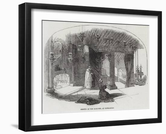 Grotto of the Nativity, at Bethlehem-null-Framed Giclee Print