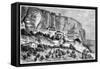 Grottoes of Djoufout-Kaleh, Russia, 1890-Taylor-Framed Stretched Canvas