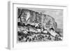 Grottoes of Djoufout-Kaleh, Russia, 1890-Taylor-Framed Giclee Print