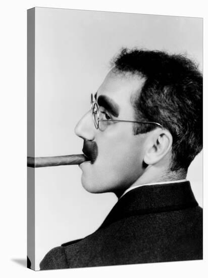 Groucho Marx, Ca. 1933-null-Stretched Canvas